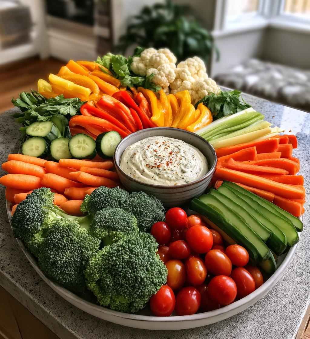 football veggie tray ideas