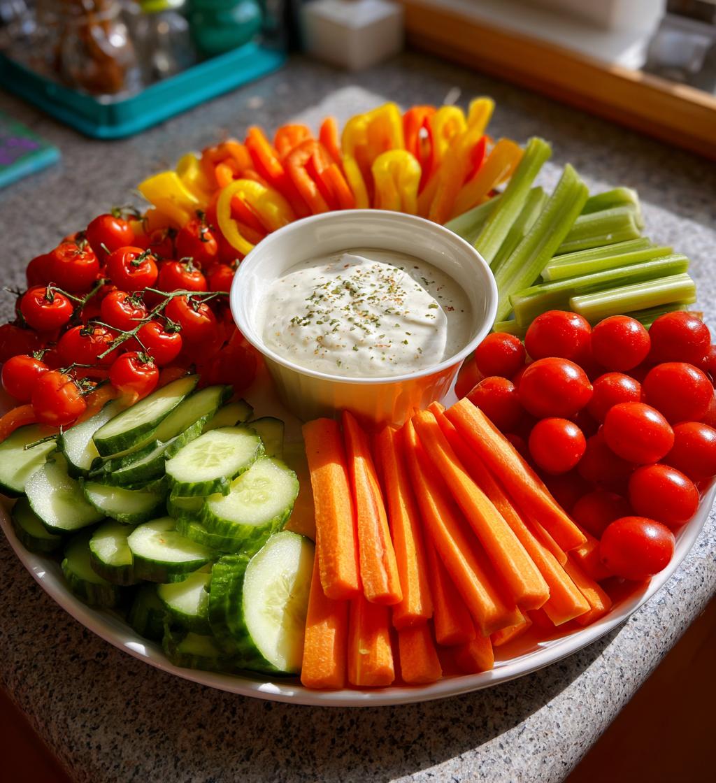 football veggie tray