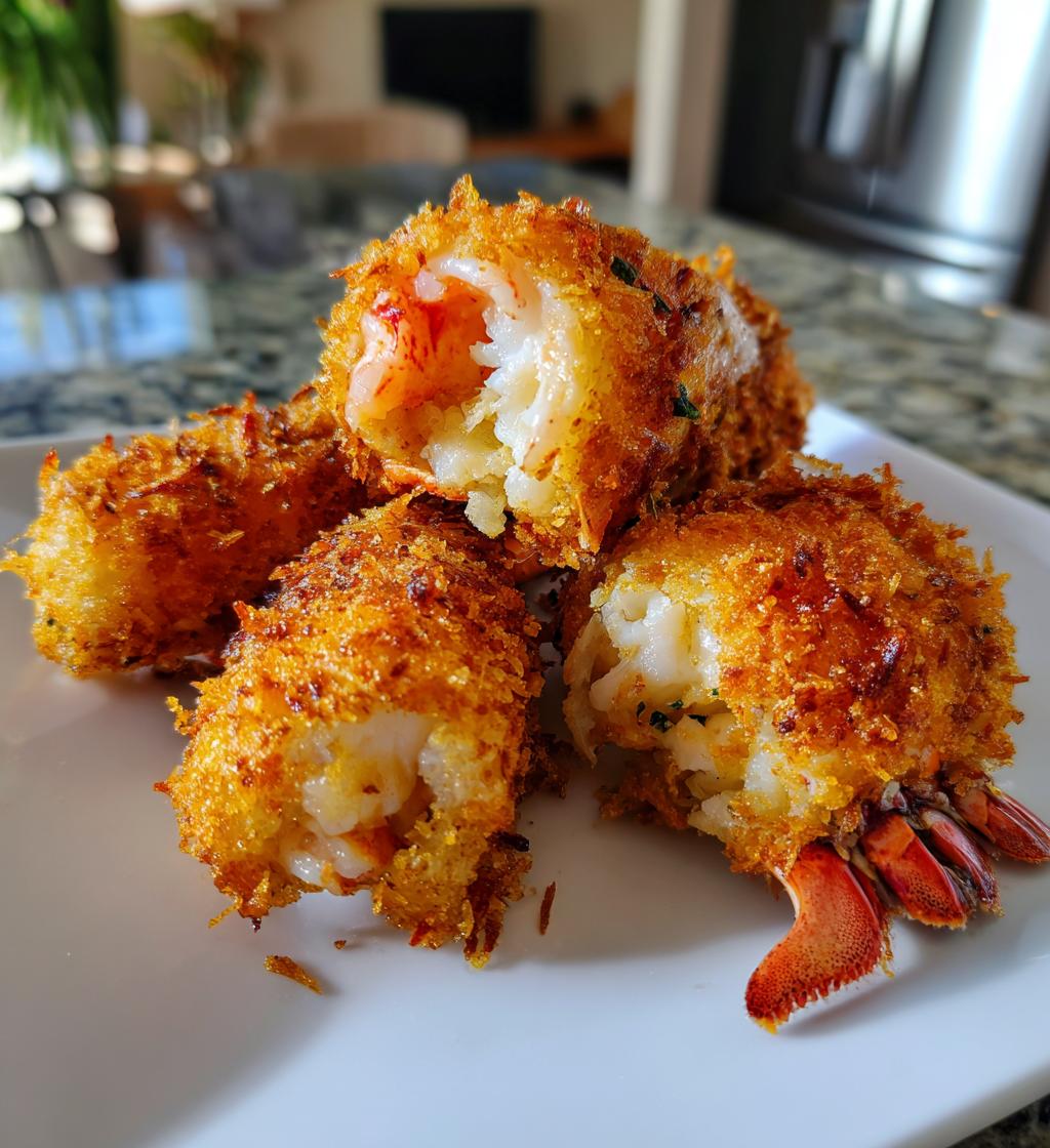 fried lobster tail
