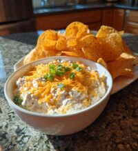 game day chips and dip
