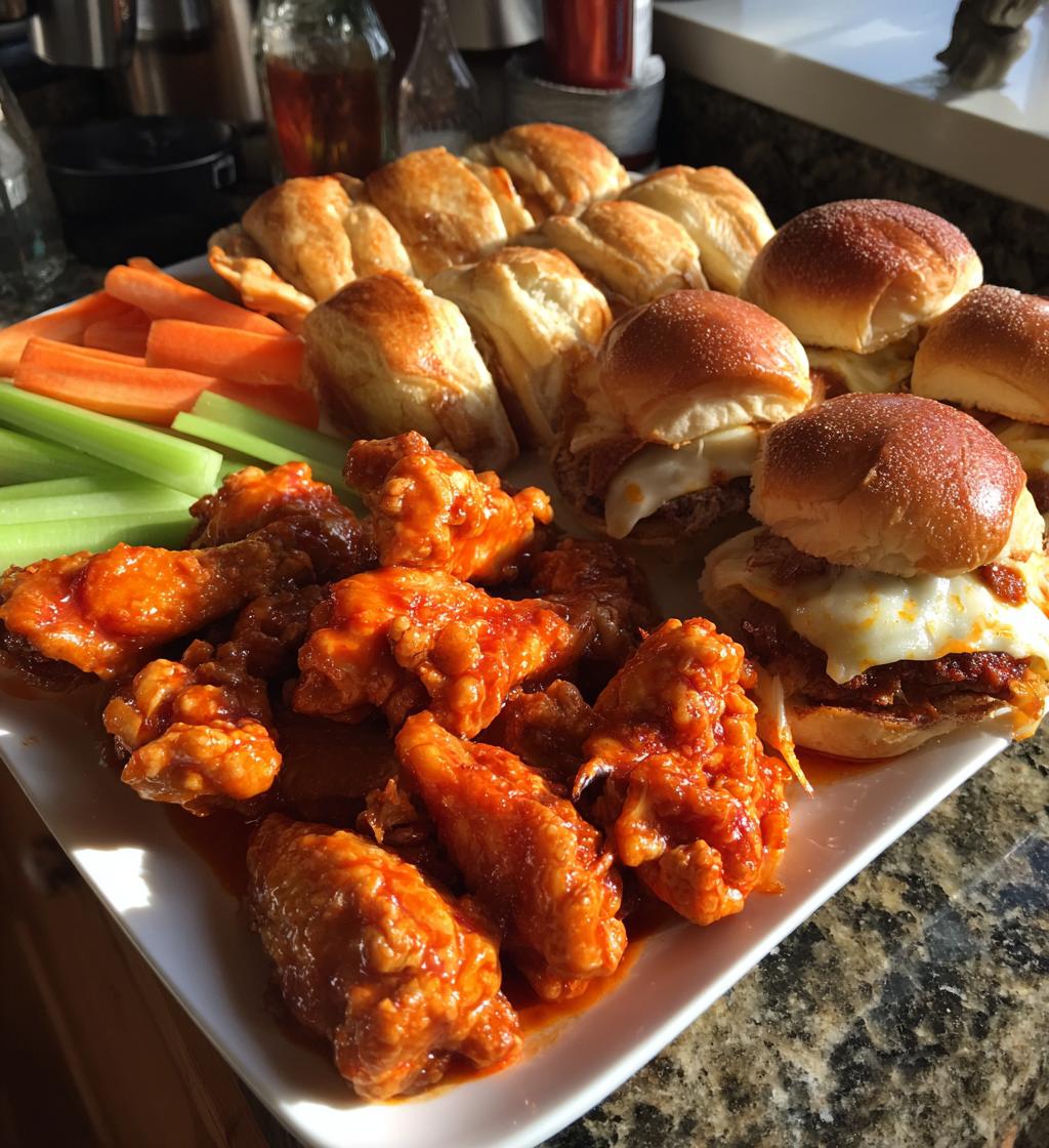 game day finger foods