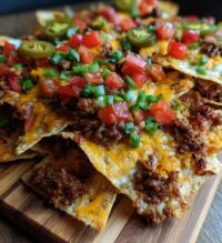 game day nachos ground beef