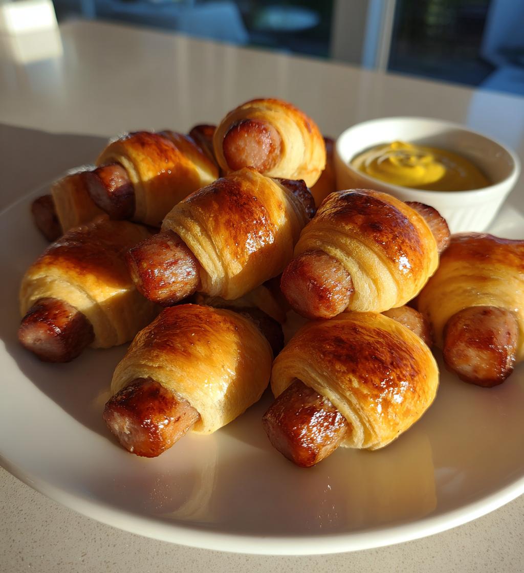game day pigs in a blanket