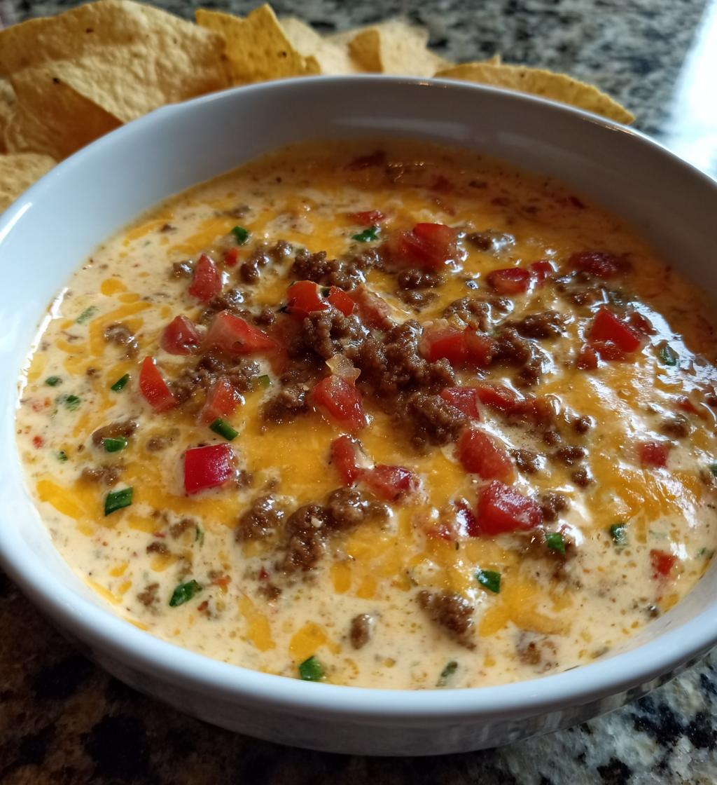 game day queso crock pot