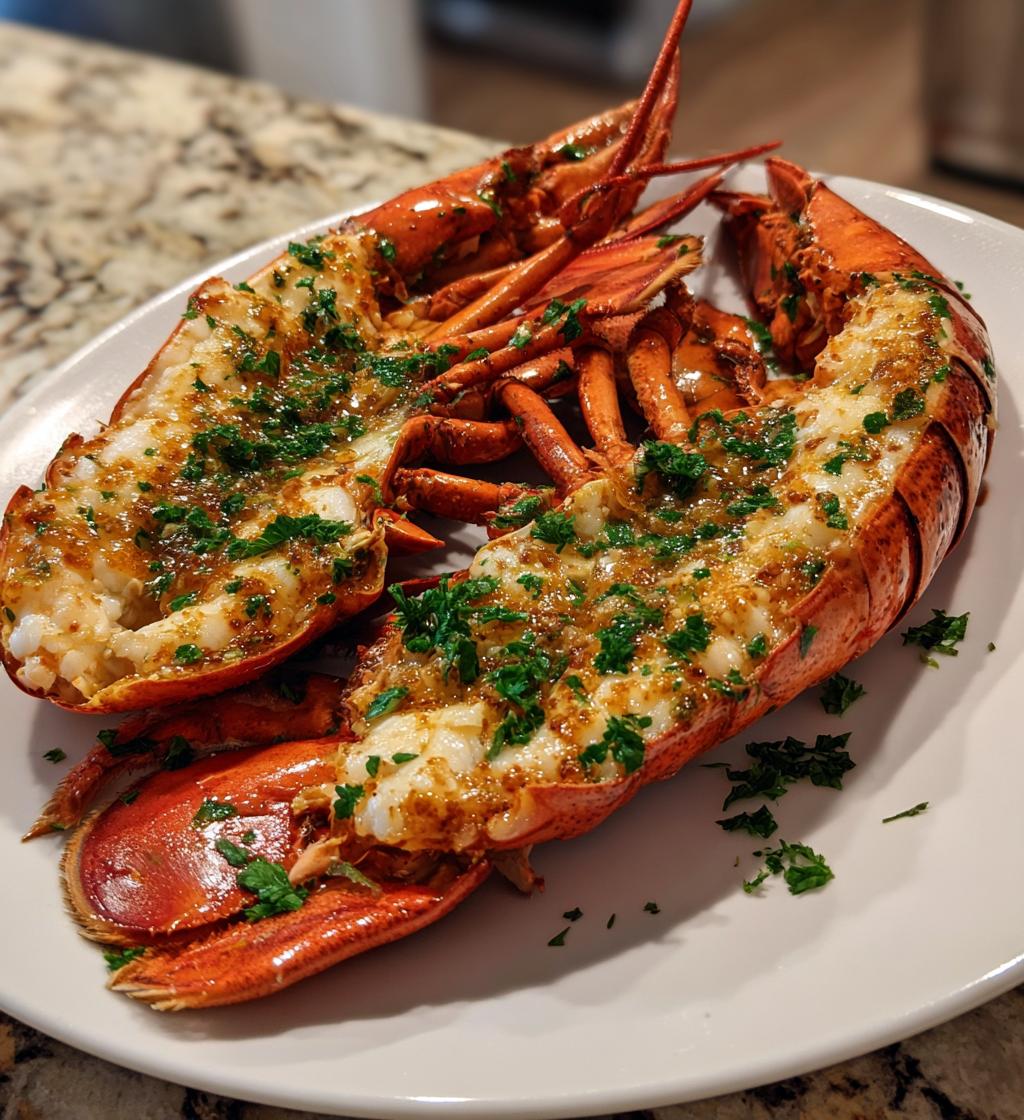 garlic butter lobster