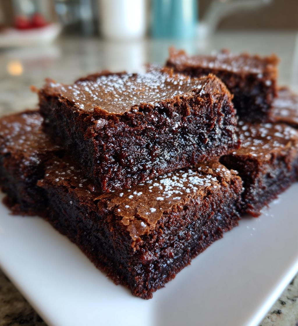 gingerbread brownies