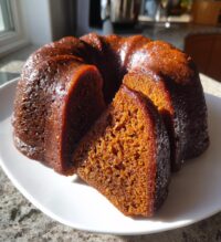 gingerbread bundt cake