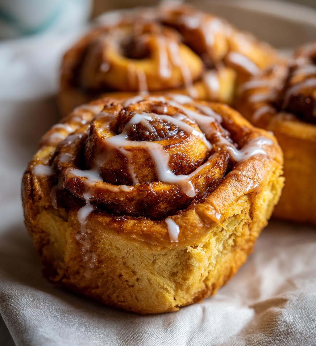gingerbread cinnamon rolls