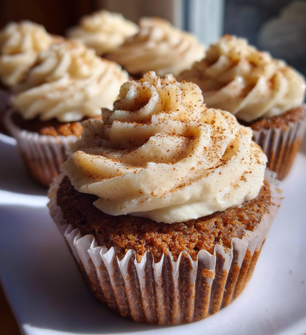 gingerbread cupcakes