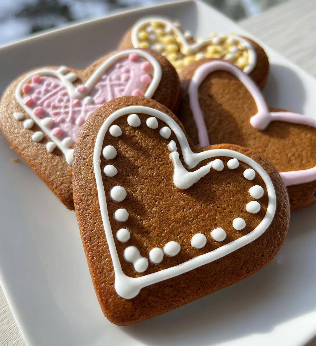 gingerbread heart
