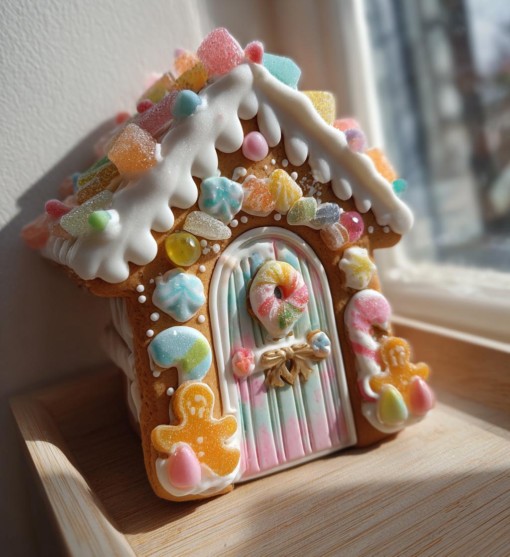 gingerbread house door decorations