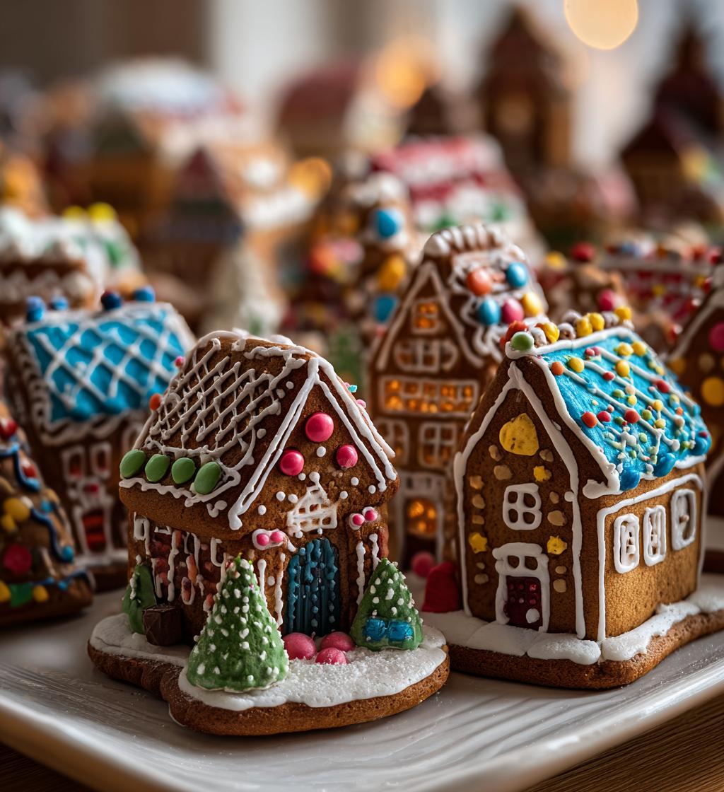 gingerbread town