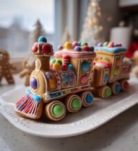 gingerbread train