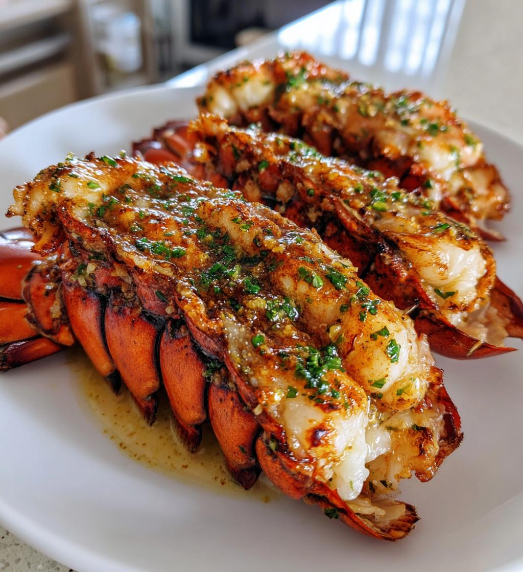 grill lobster tail recipe garlic butter