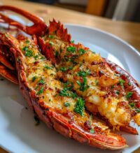 grilled whole lobster
