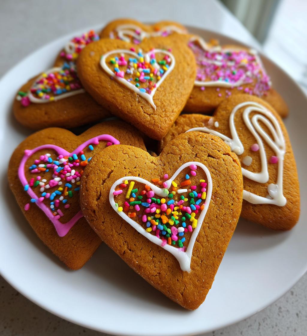 heart gingerbread