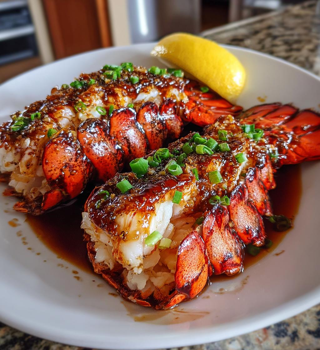 hibachi lobster tail