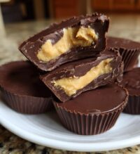 homemade peanut butter cups