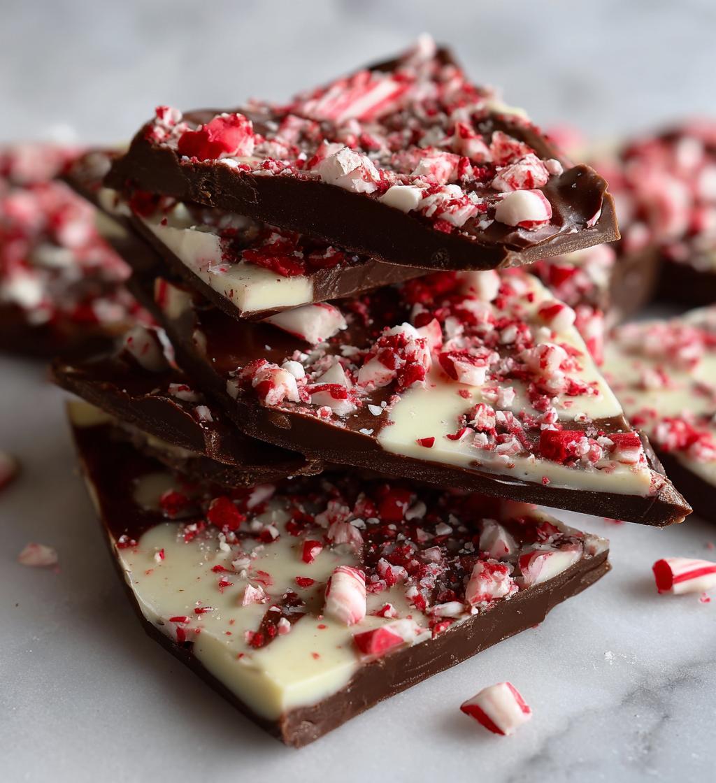 homemade peppermint bark