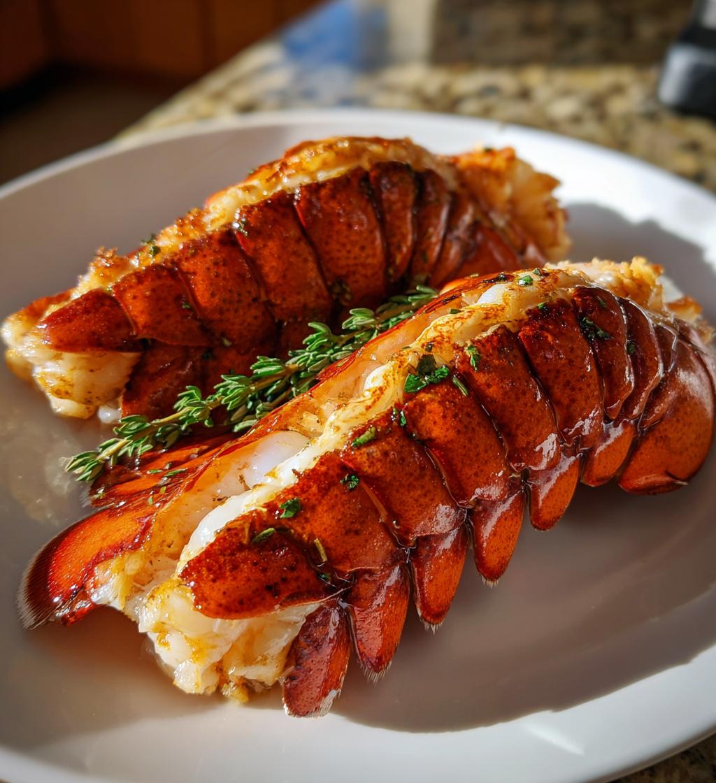 how to clean lobster tail