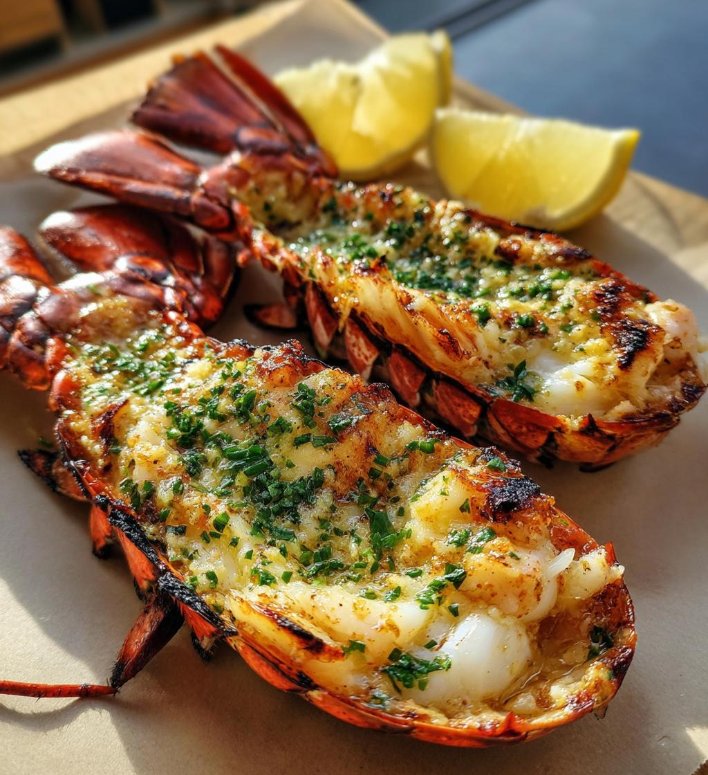 how to cook lobster tails on the grill