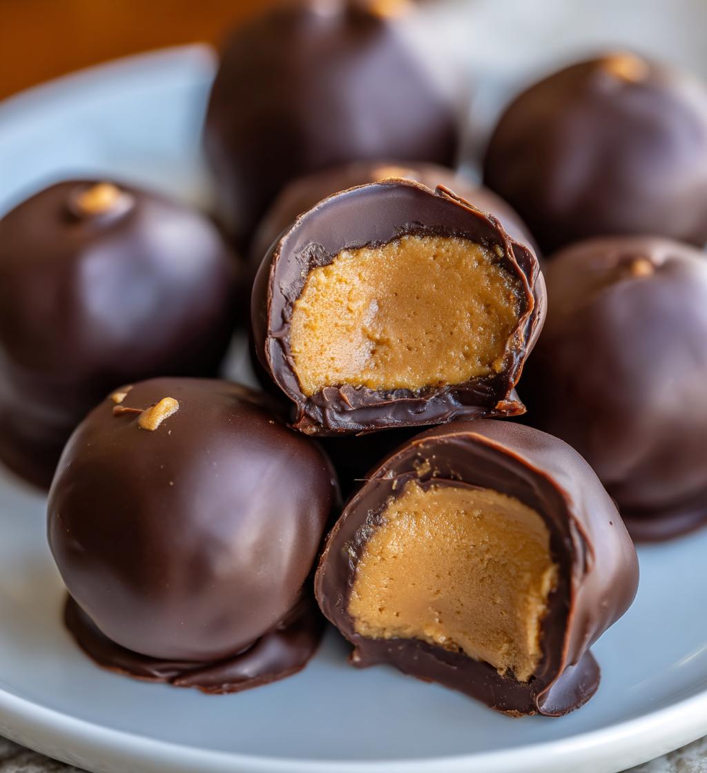 how to dip buckeyes