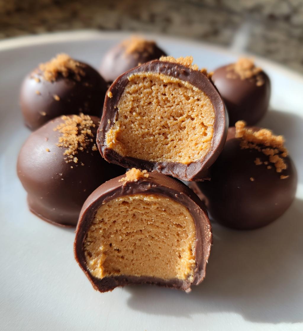 how to make buckeyes with peanut butter powder