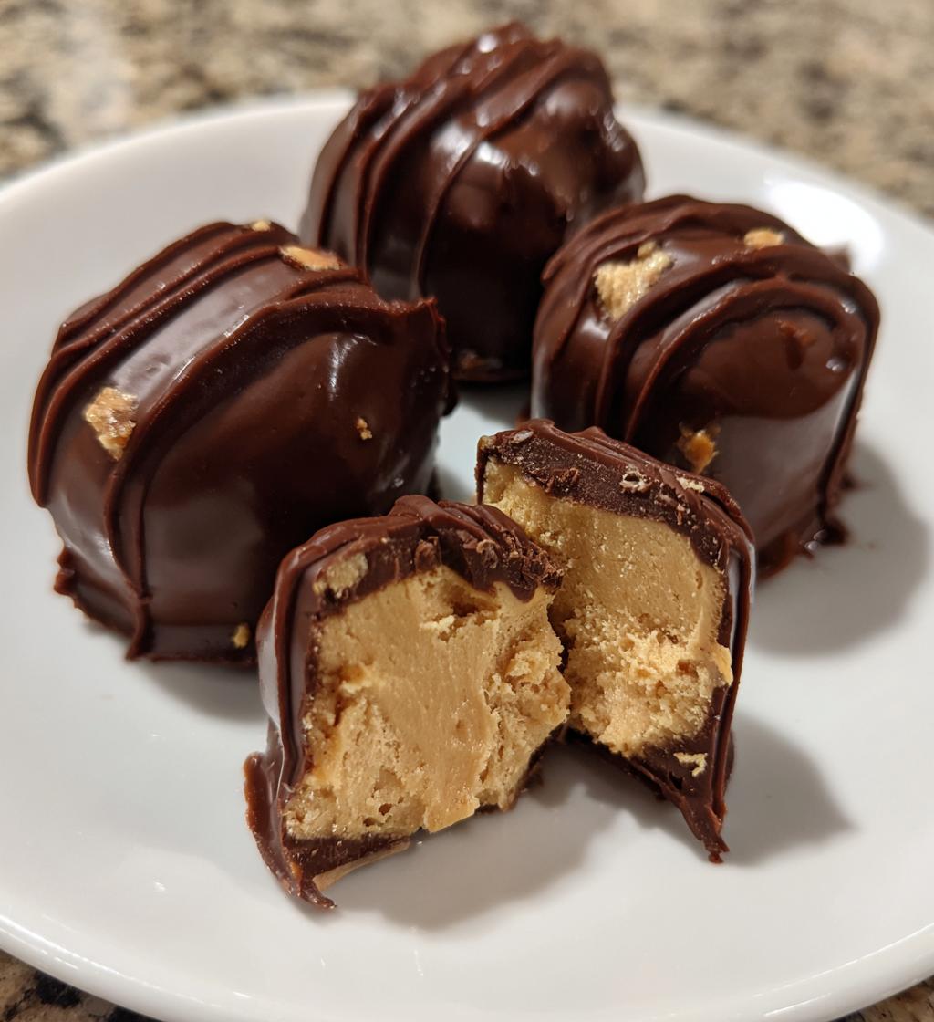 how to make peanut butter buckeyes