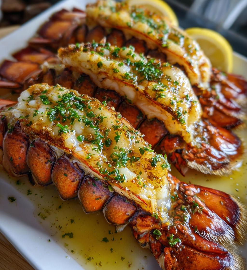 how to prep lobster tail