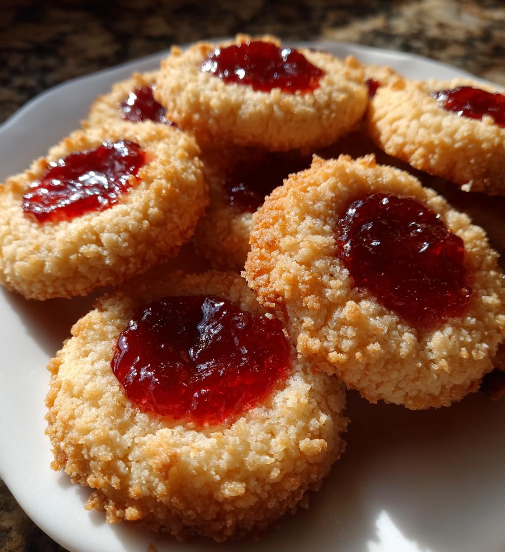 keto thumbprint cookies