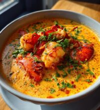 langostino lobster bisque