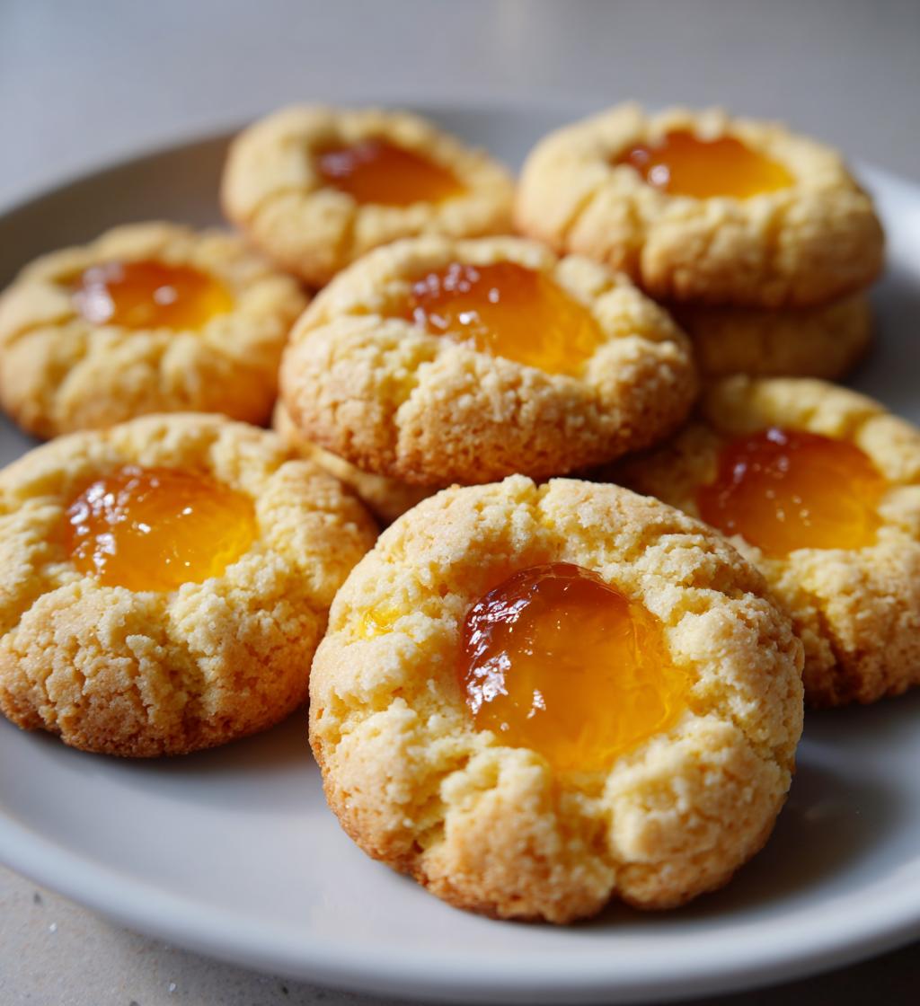 lemon thumbprint cookies
