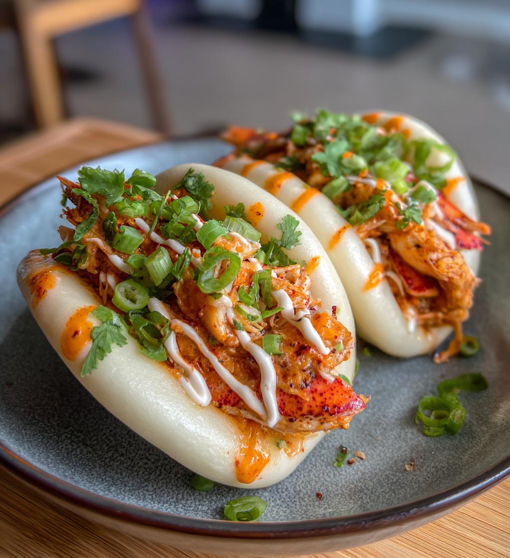lobster bao bun