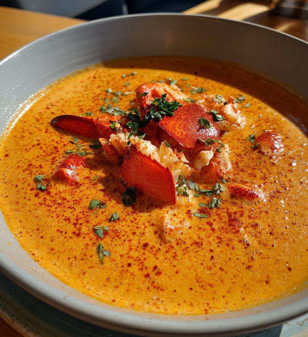 lobster bisque sauce
