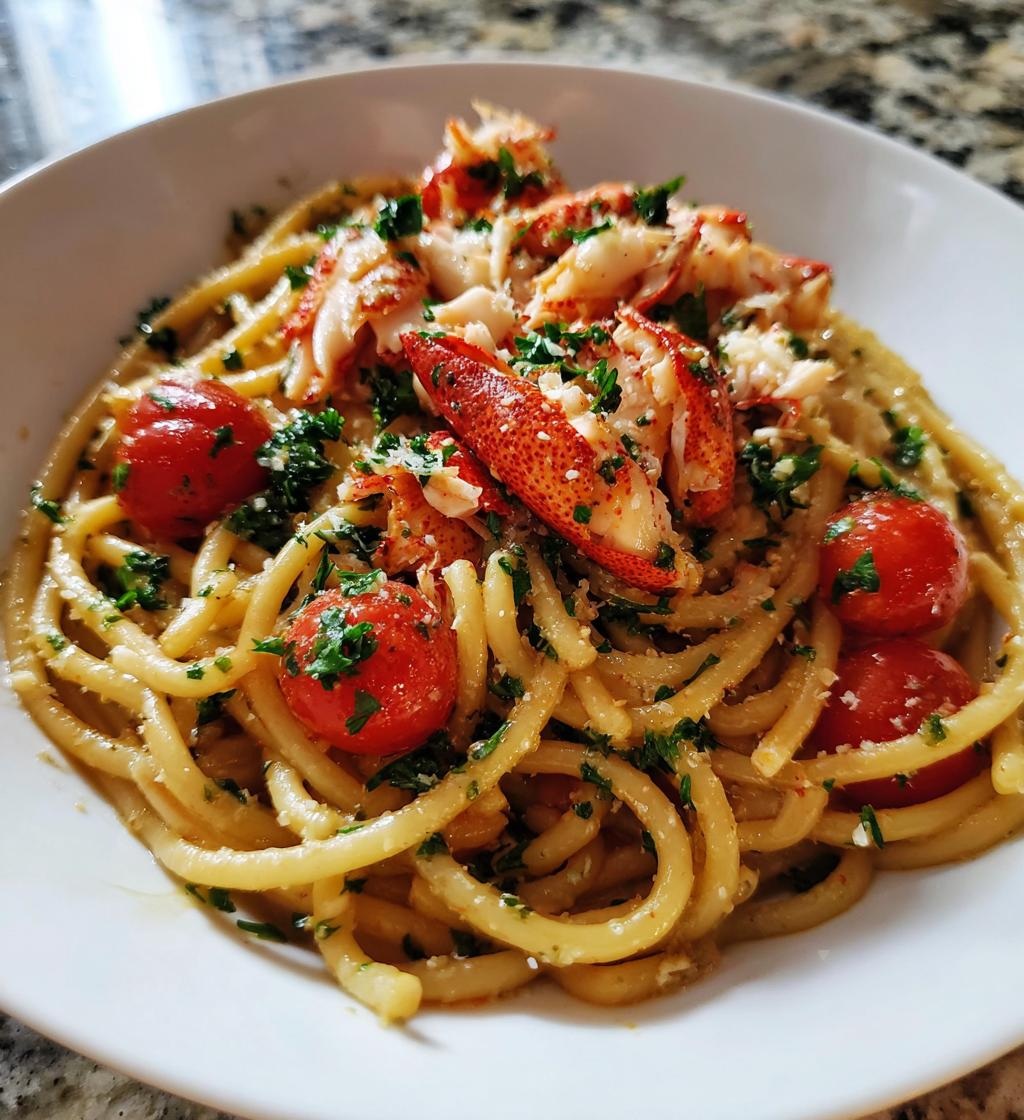 lobster bucatini
