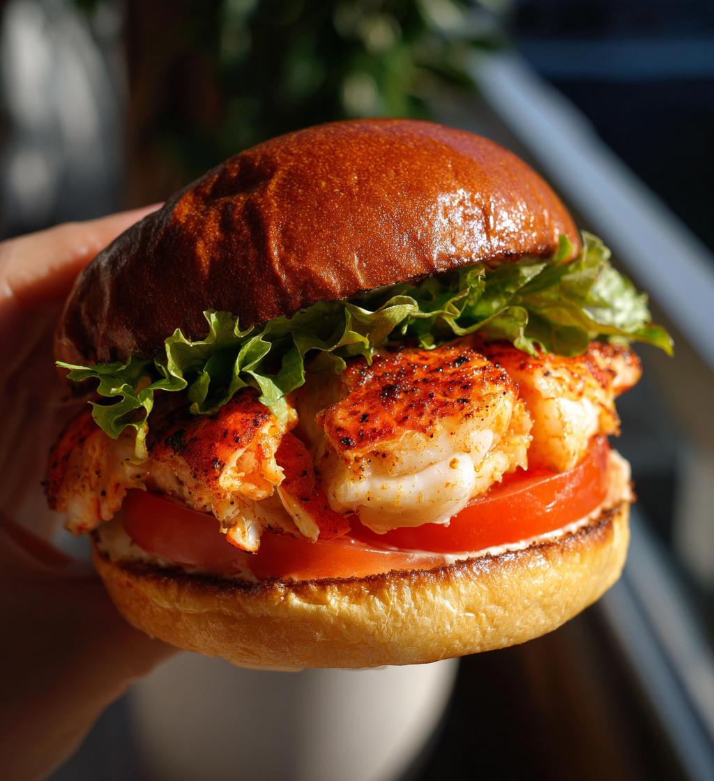 lobster burger recipe