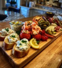 lobster charcuterie board