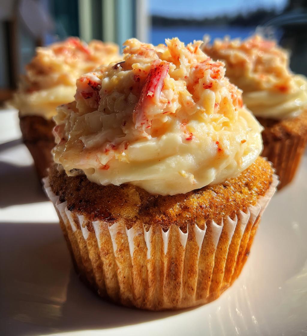 lobster cupcakes