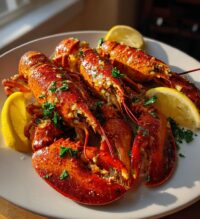 lobster dinner menu