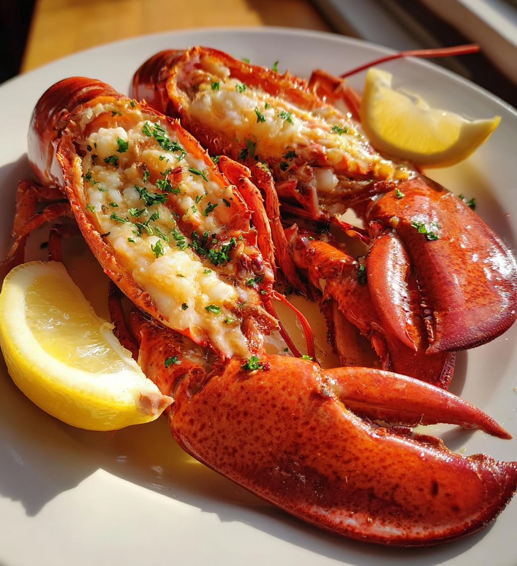 lobster dinner plate