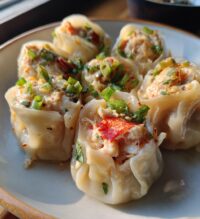 lobster dumplings
