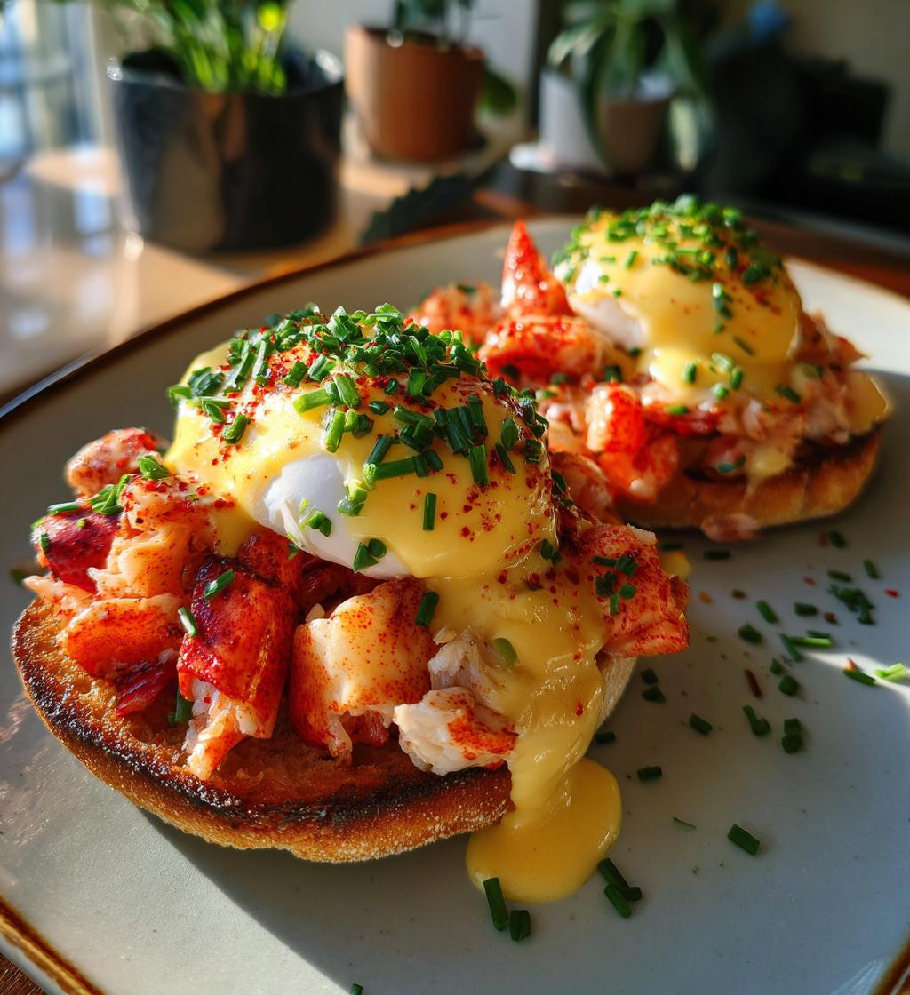 lobster eggs benedict