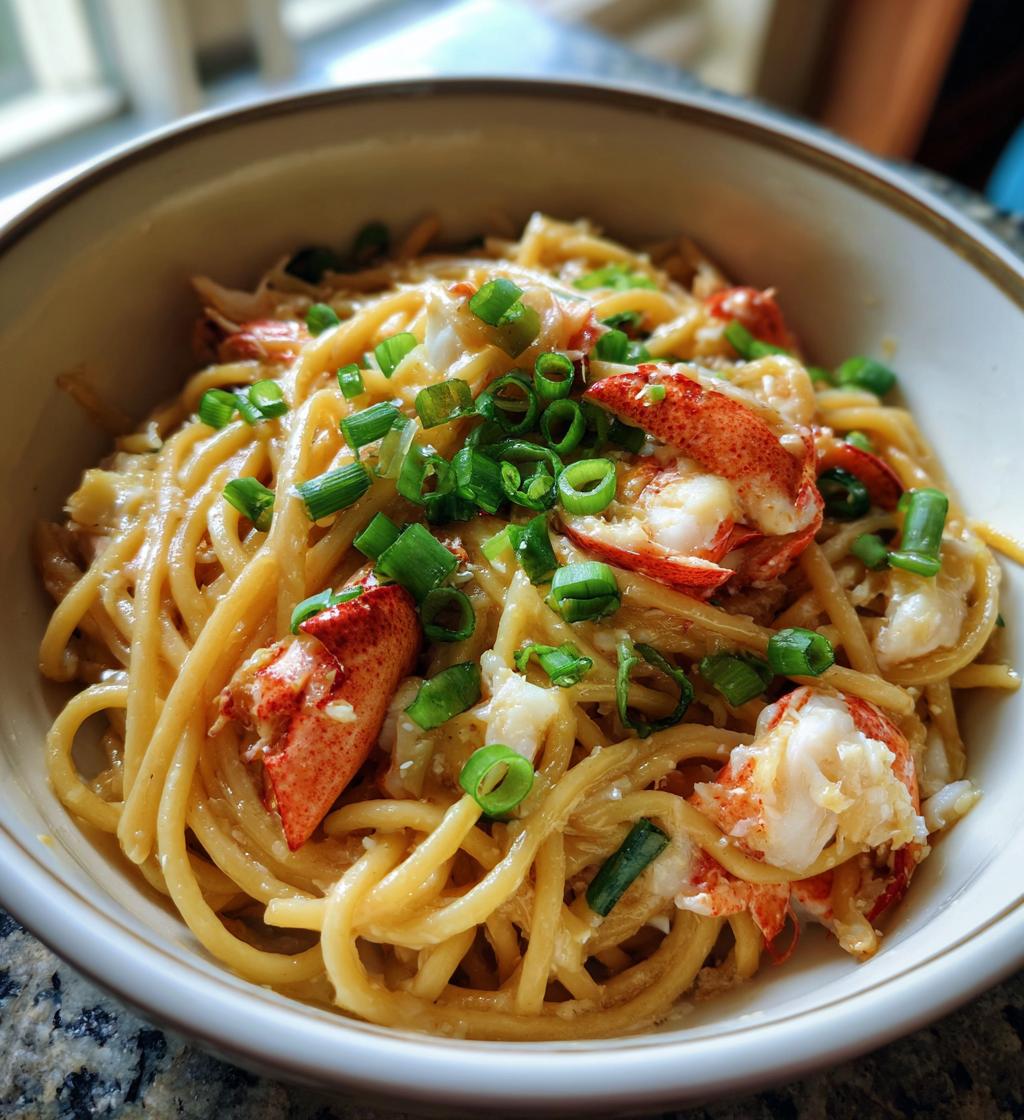 lobster garlic noodles