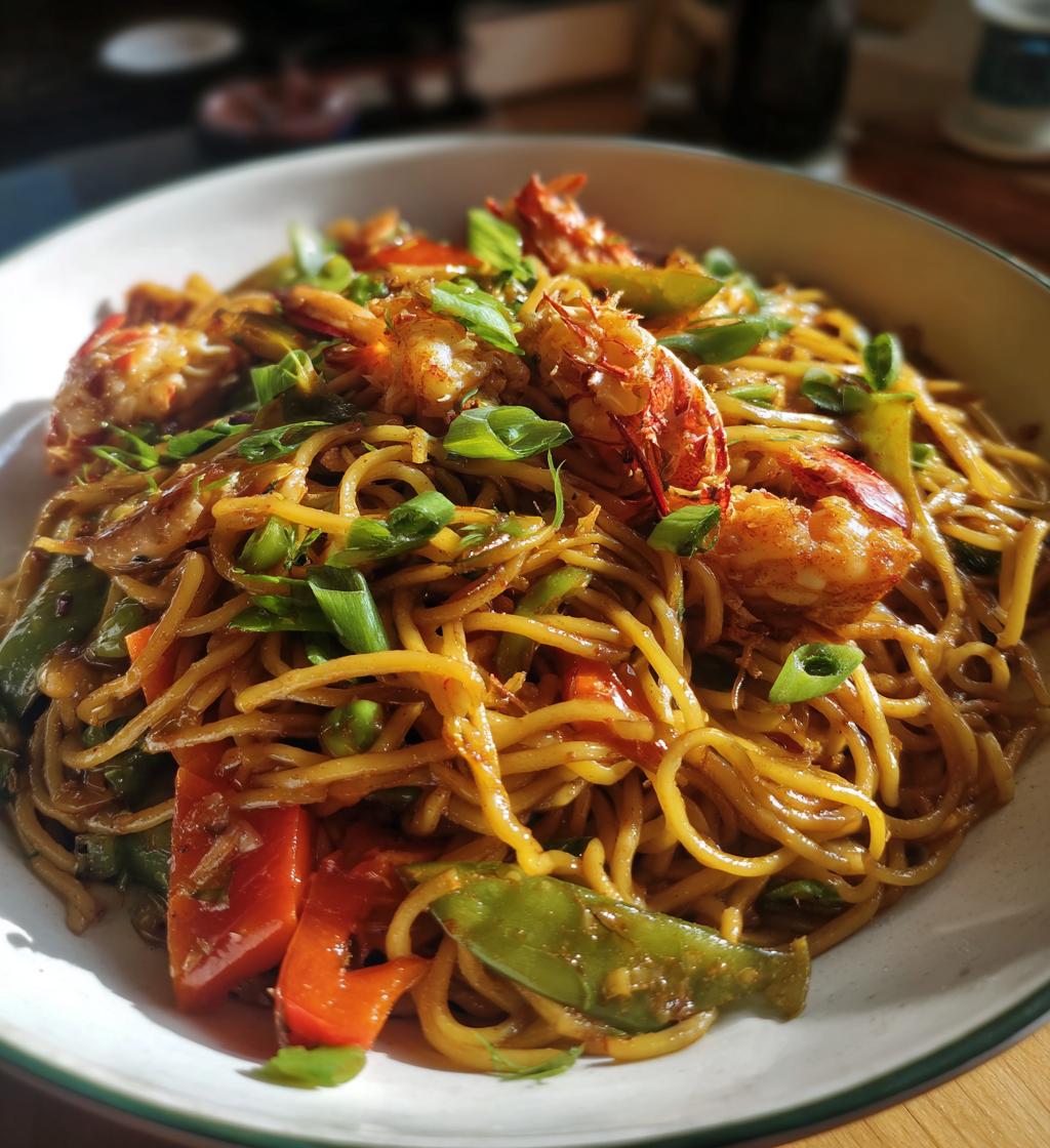 lobster noodles chinese