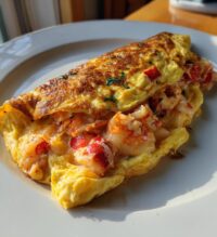 lobster omelette