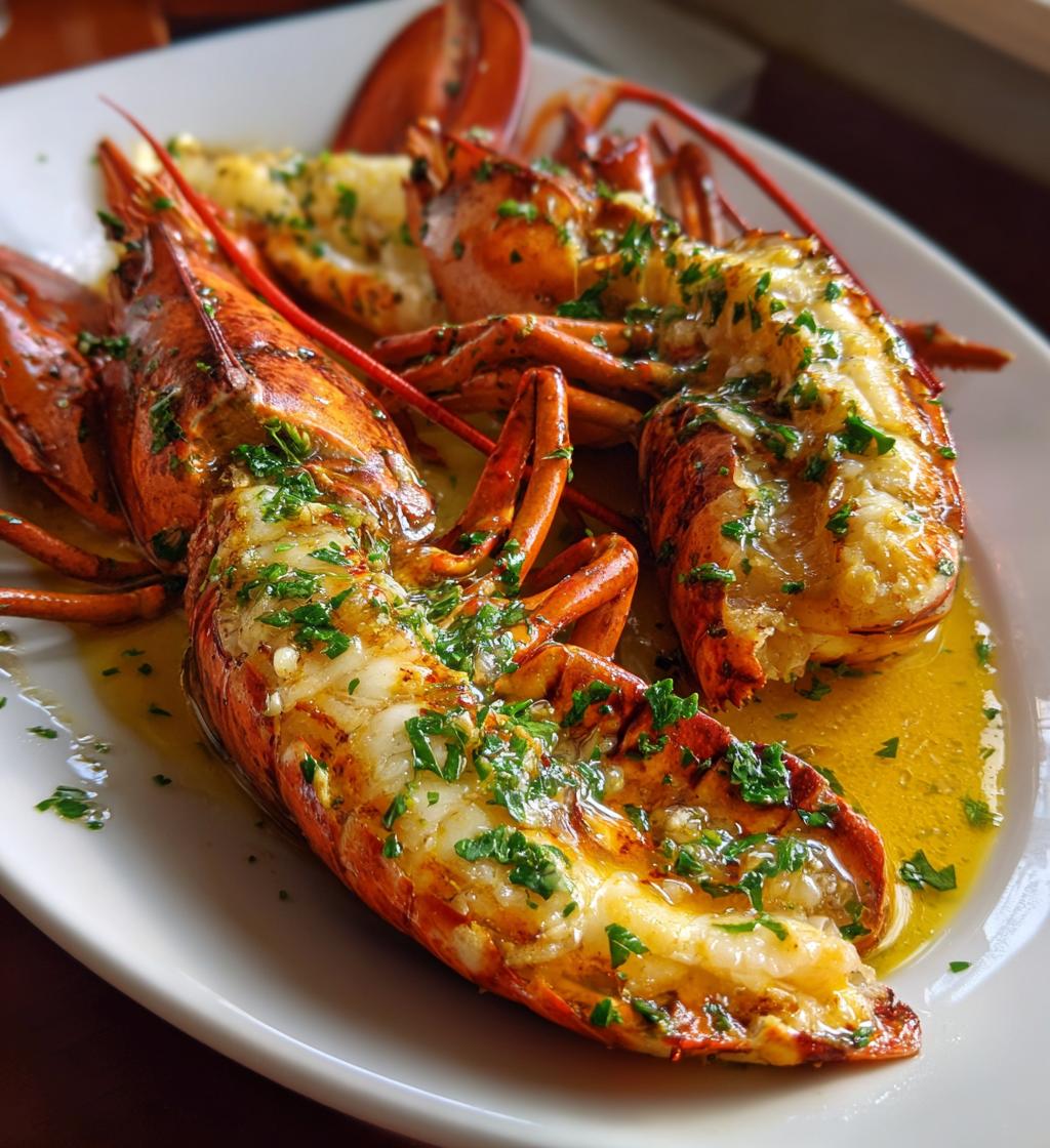 lobster on plate