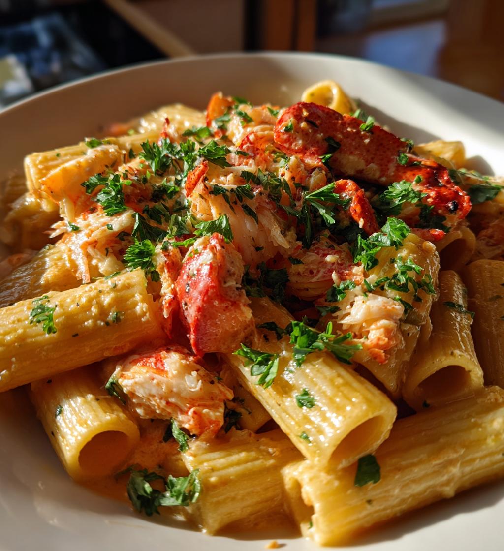 lobster rigatoni