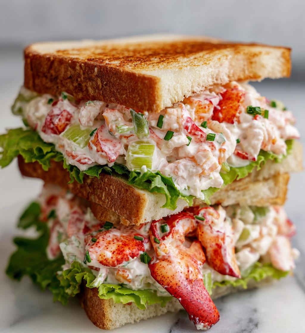 lobster salad sandwich