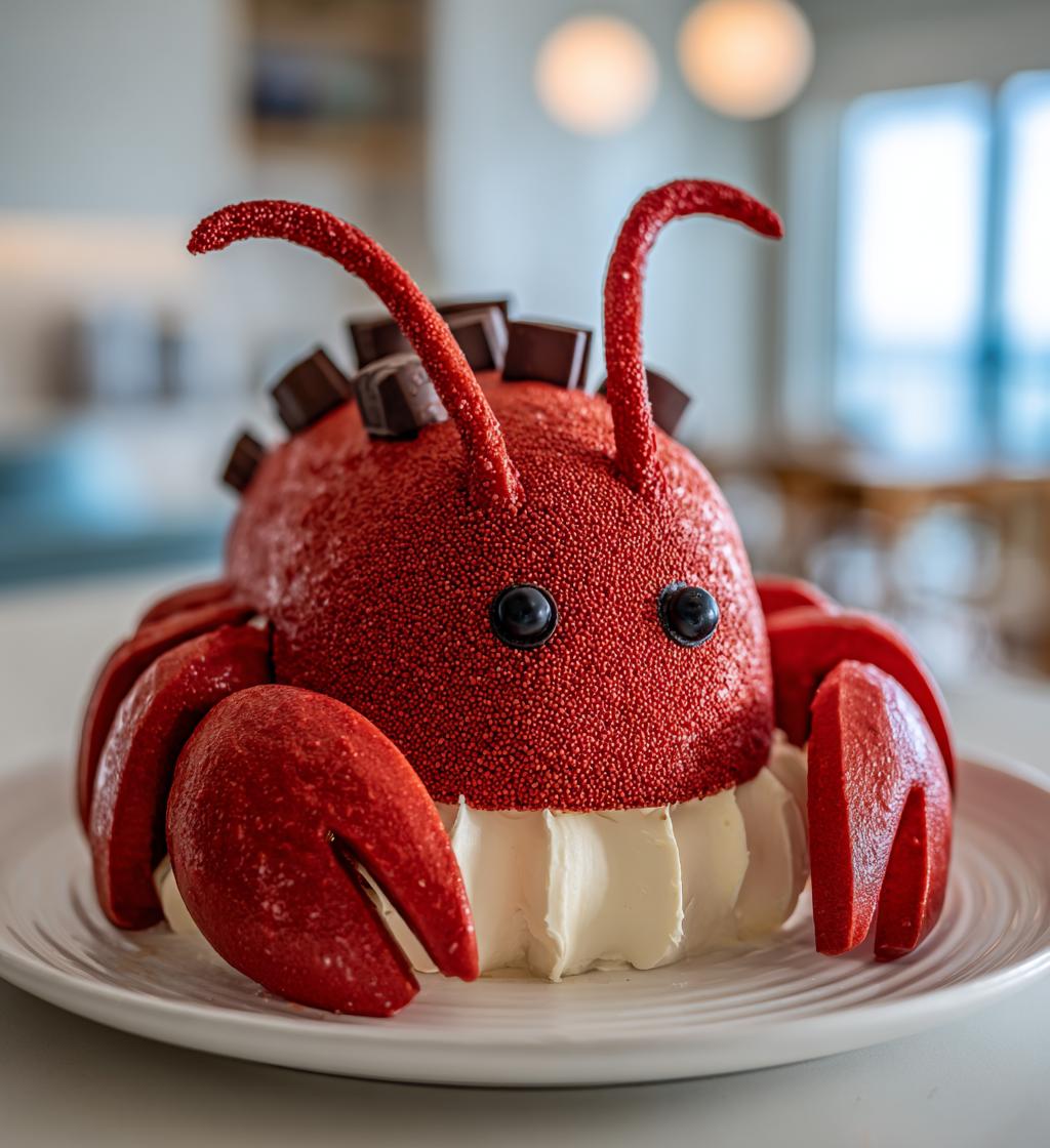 lobster shaped cake