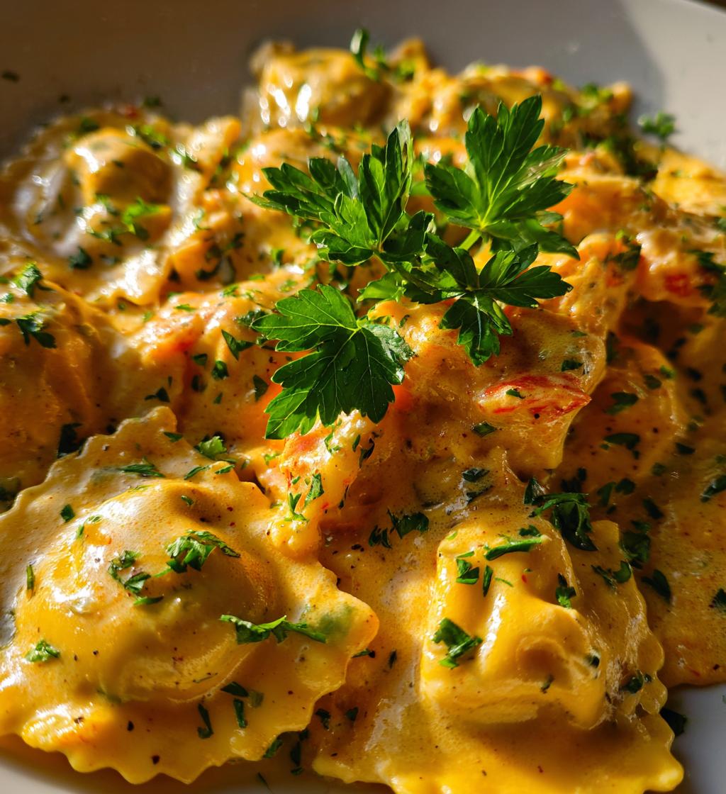 maine lobster ravioli sauce